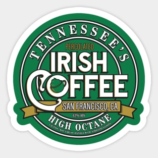 Tennessee's Irish Coffee (The Love Bug) Sticker